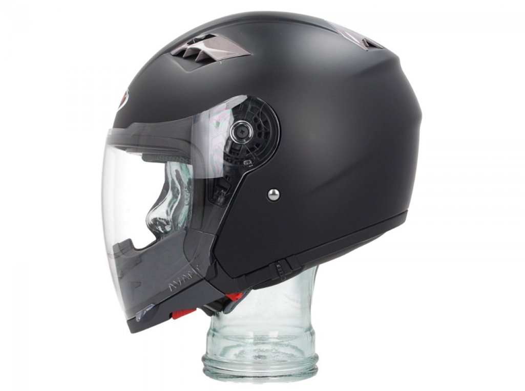 Shiro modular helmet, SH414, system, black matt