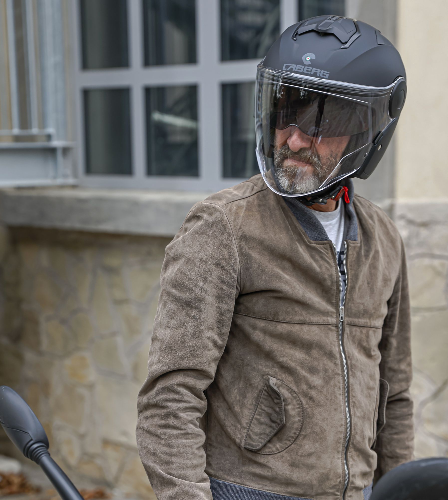 Caberg helmet Soho matt black