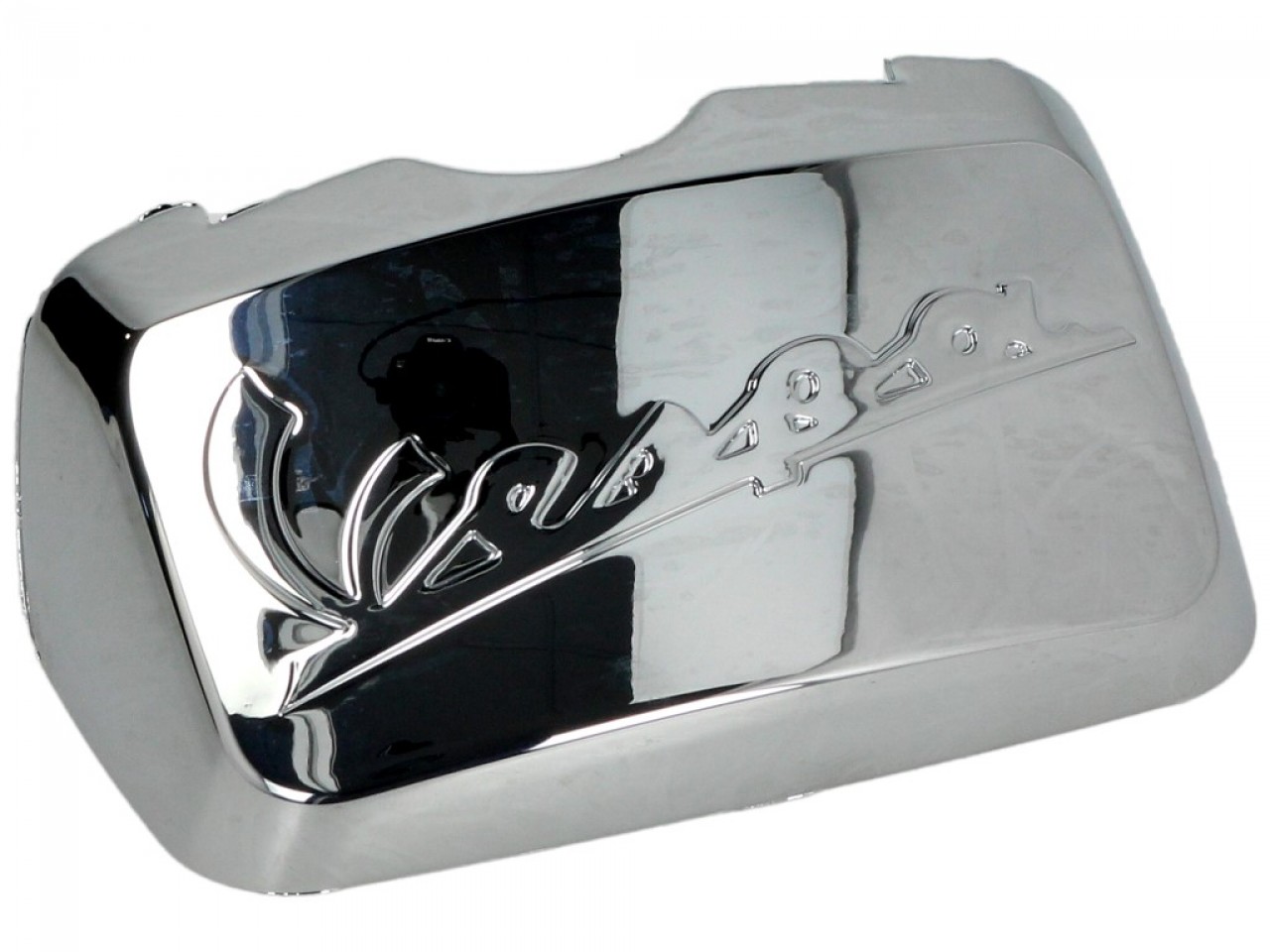 Cover chrome original pillion passenger grab rail