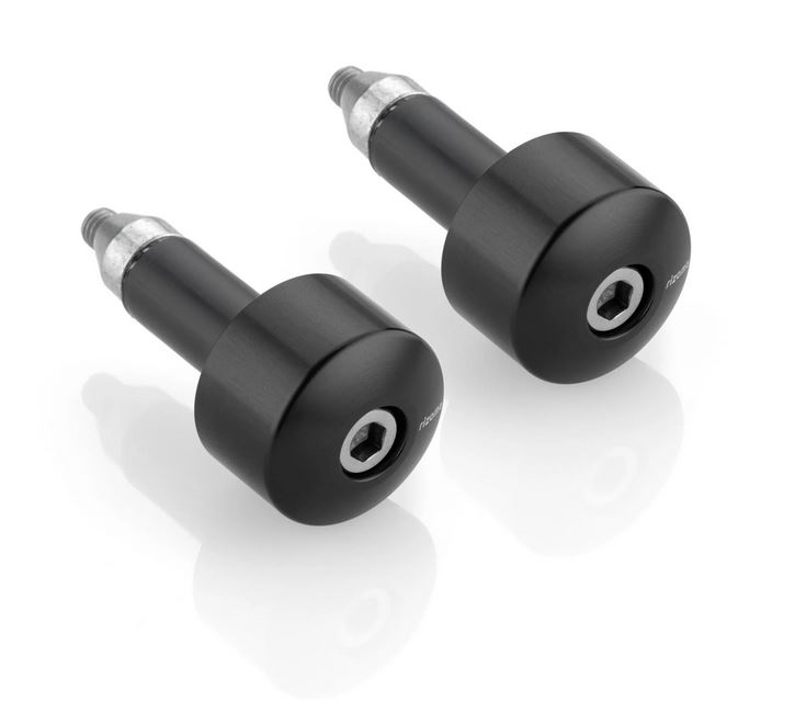 Handlebar end weights RIZOMA left & right for Vespa, black anodized