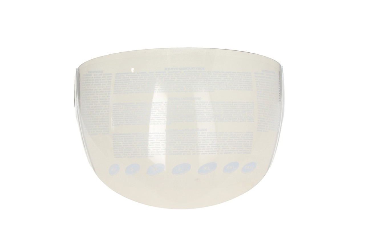 Helmo Milano visor for Oscuro, tinted, scratch-resistant, anti-fogging