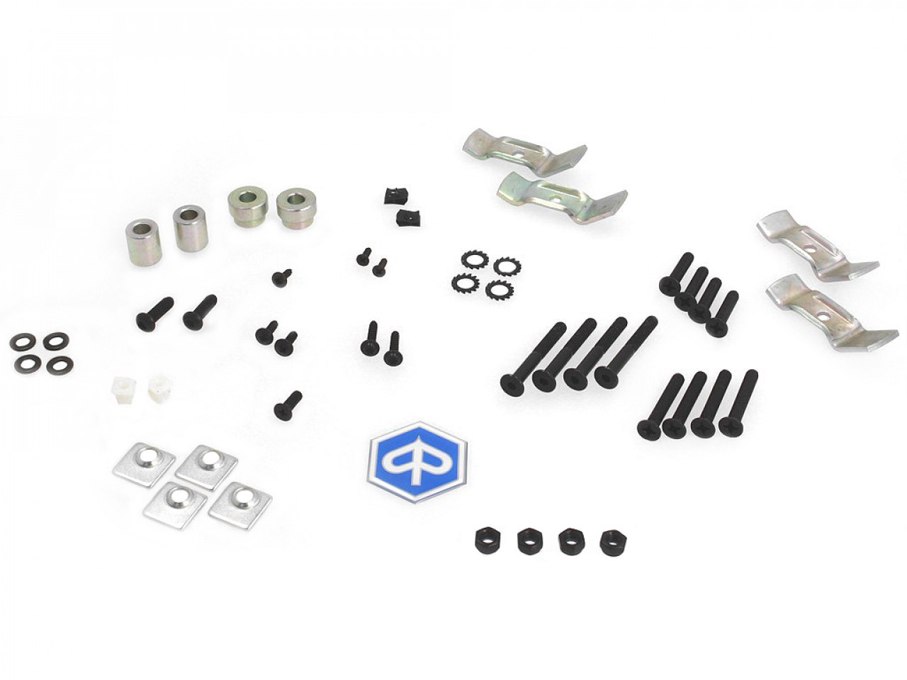 Top Case Kit (incl. mounting plate), 37 l, white for Piaggio MP3 125 / 300 / Sport HPE