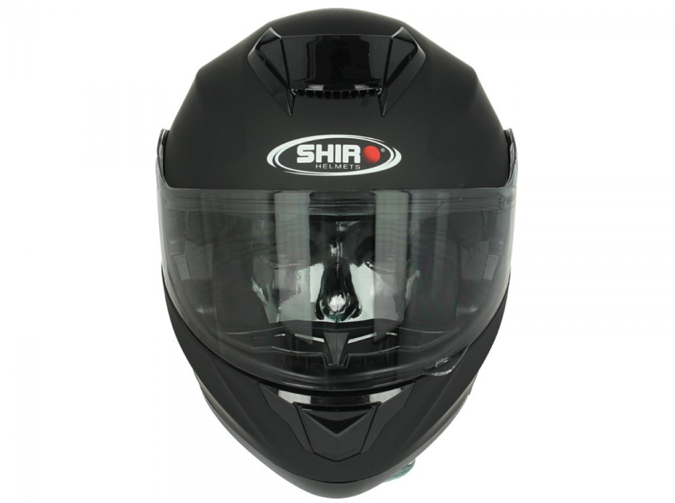 Shiro flip-up helmet, SH507, black matt