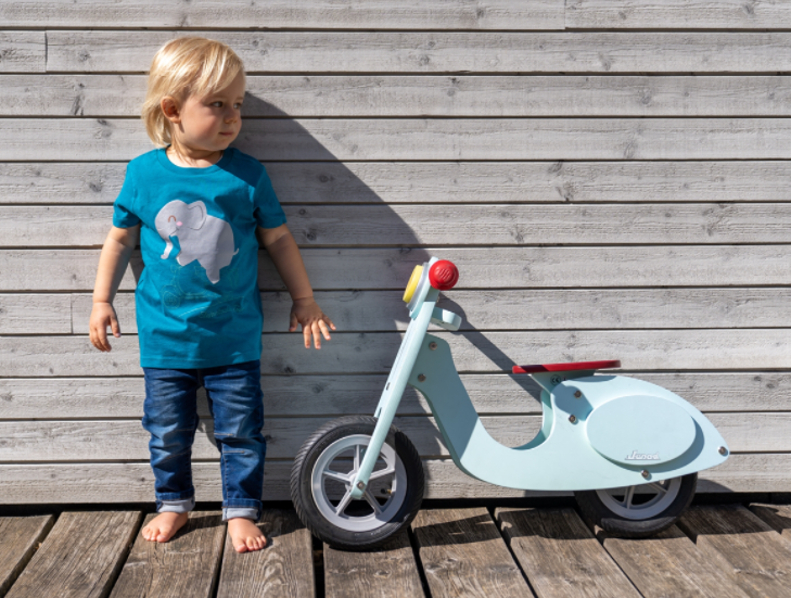 Kids T-shirt "Elefantastic Trip!", turquoise