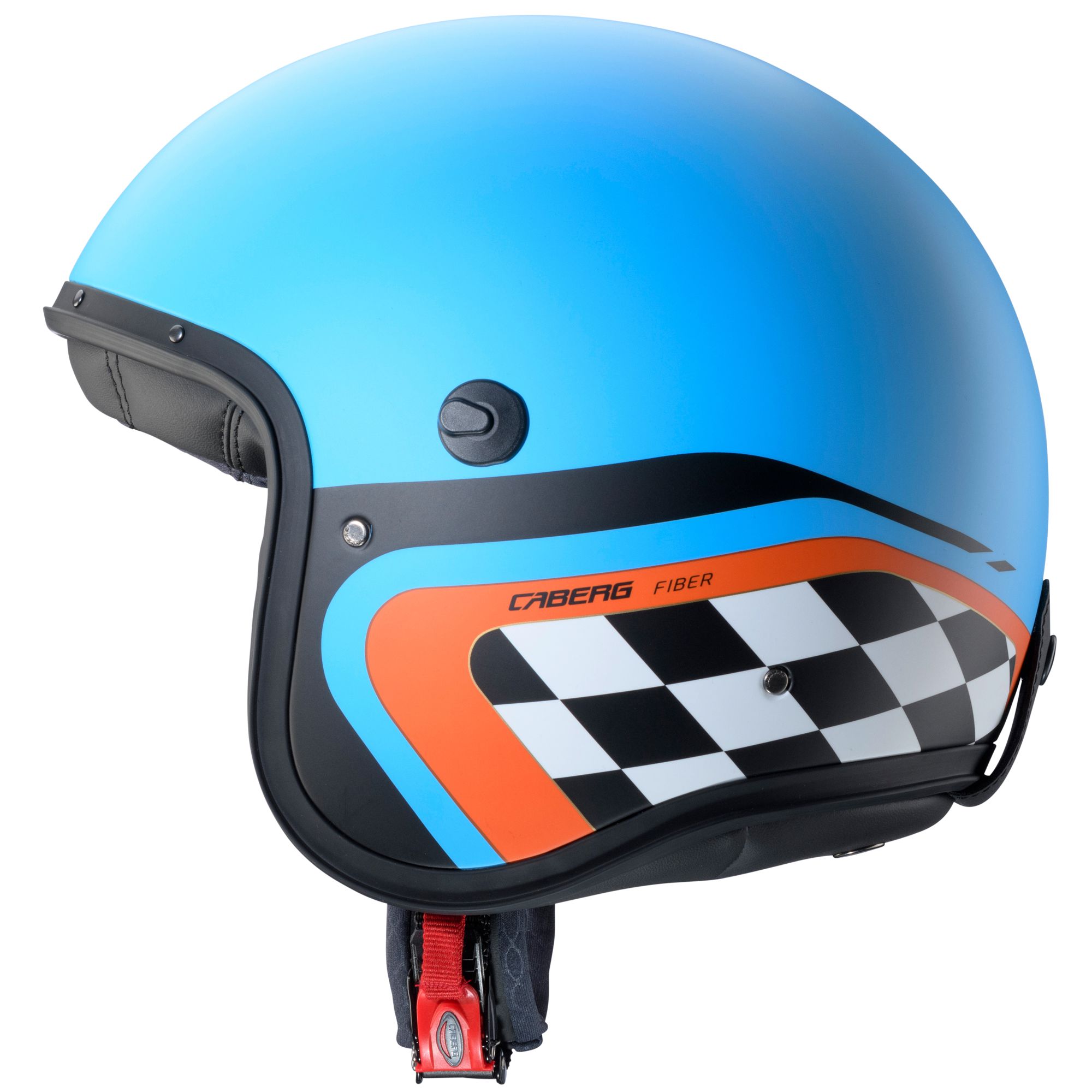 Caberg helmet Freeride X Daytona matt-light blue/black-orange