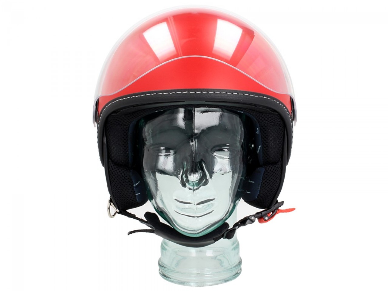 Vespa jet helmet Visor 3.0 red profondo