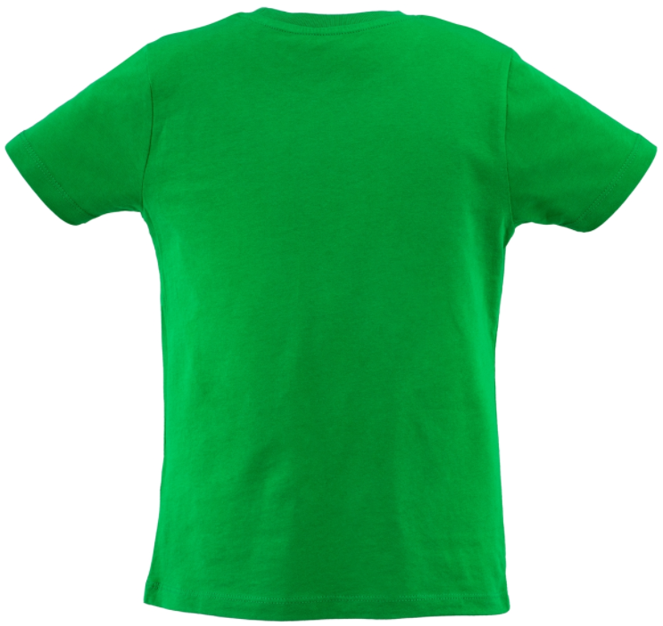 Kids T-shirt "Looong Run", green