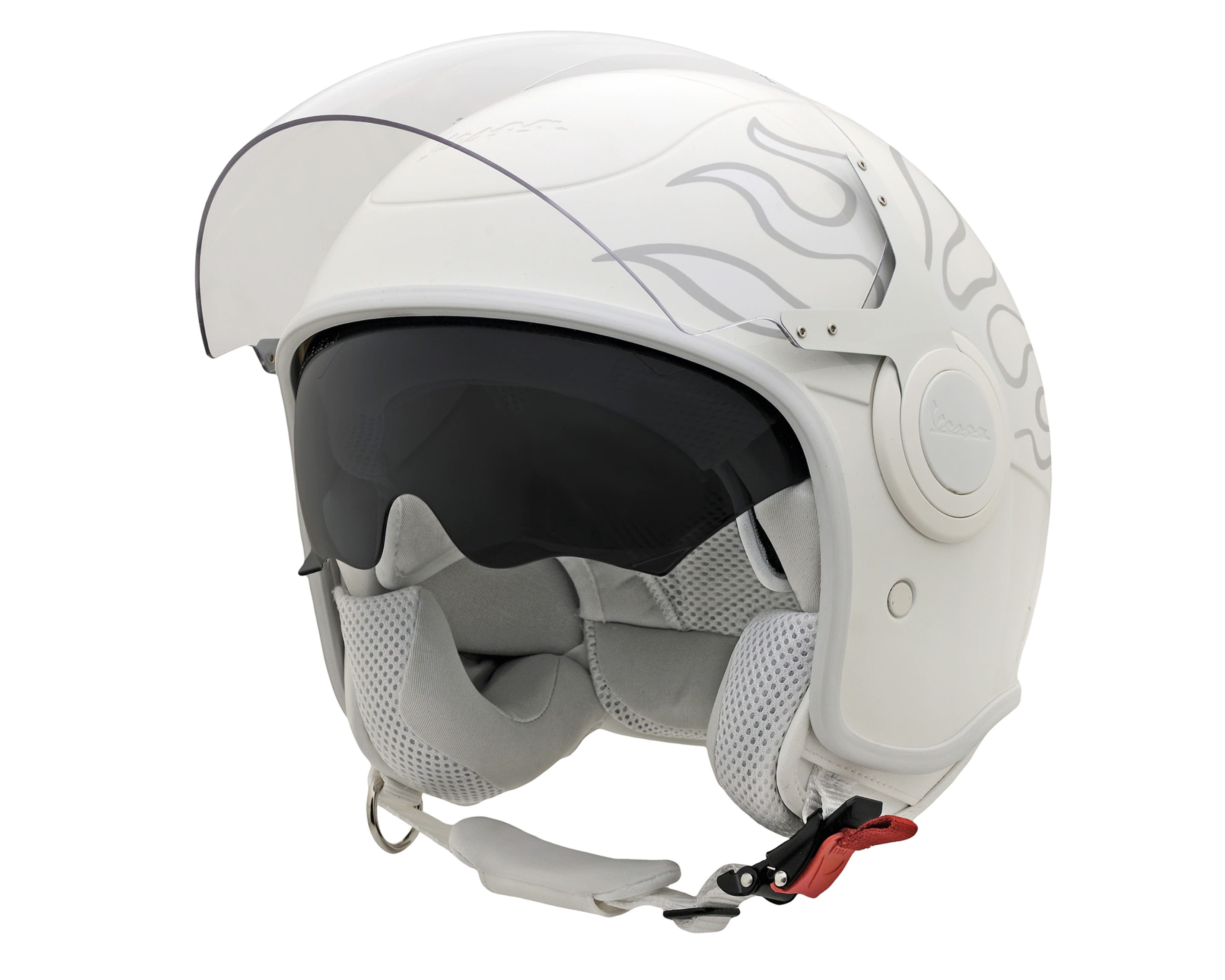 Vespa VJ helmet Justin Bieber - white