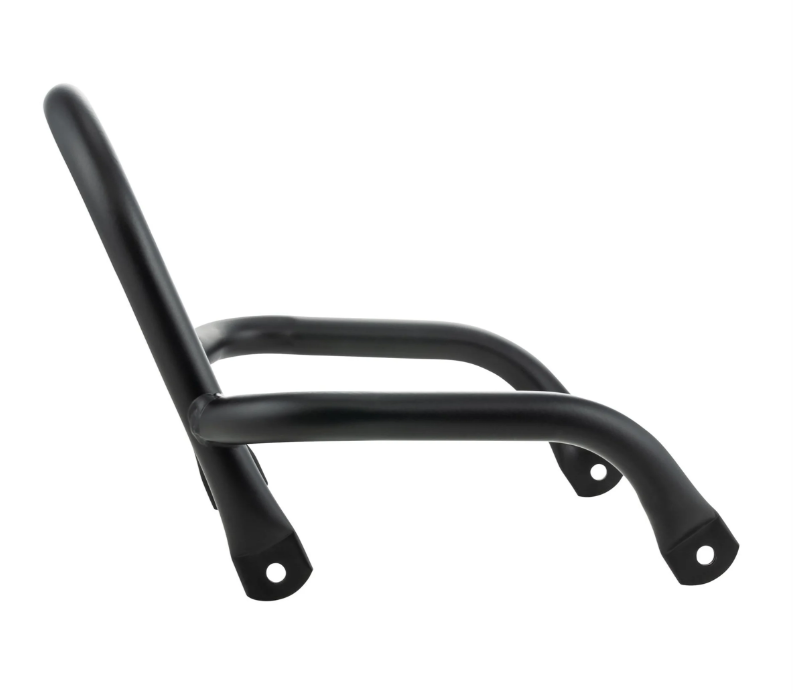 Seat retainer bracket for Vespa PX 80-200cc, black matt
