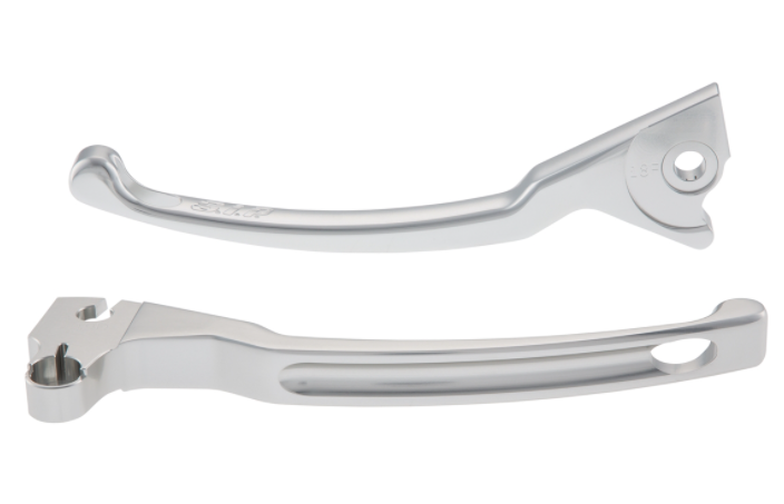Sport lever set brake left/right for Vespa LX/LXV/S/Primavera/Sprint 50-150cc, silver