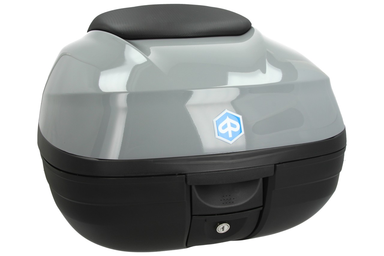 Top Case 37 l, gray (HT_grigio Mouse 715/C) for Piaggio MP3 400 / 500 HPE 2020-2021