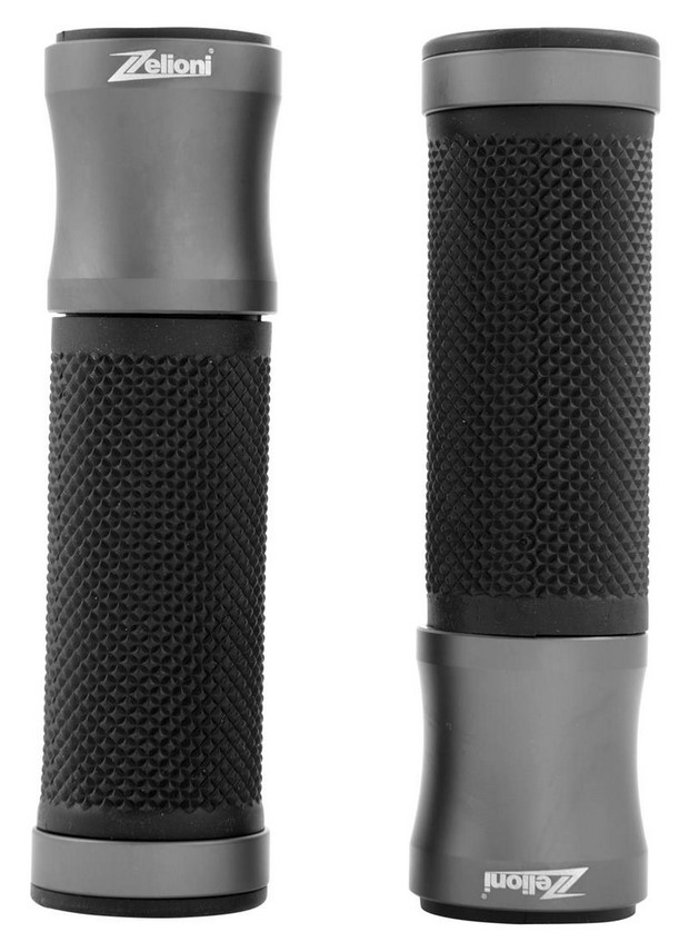 Grips ZELIONI for Vespa GTS/GTS Super/GT/GT L 125-300cc, gray matt