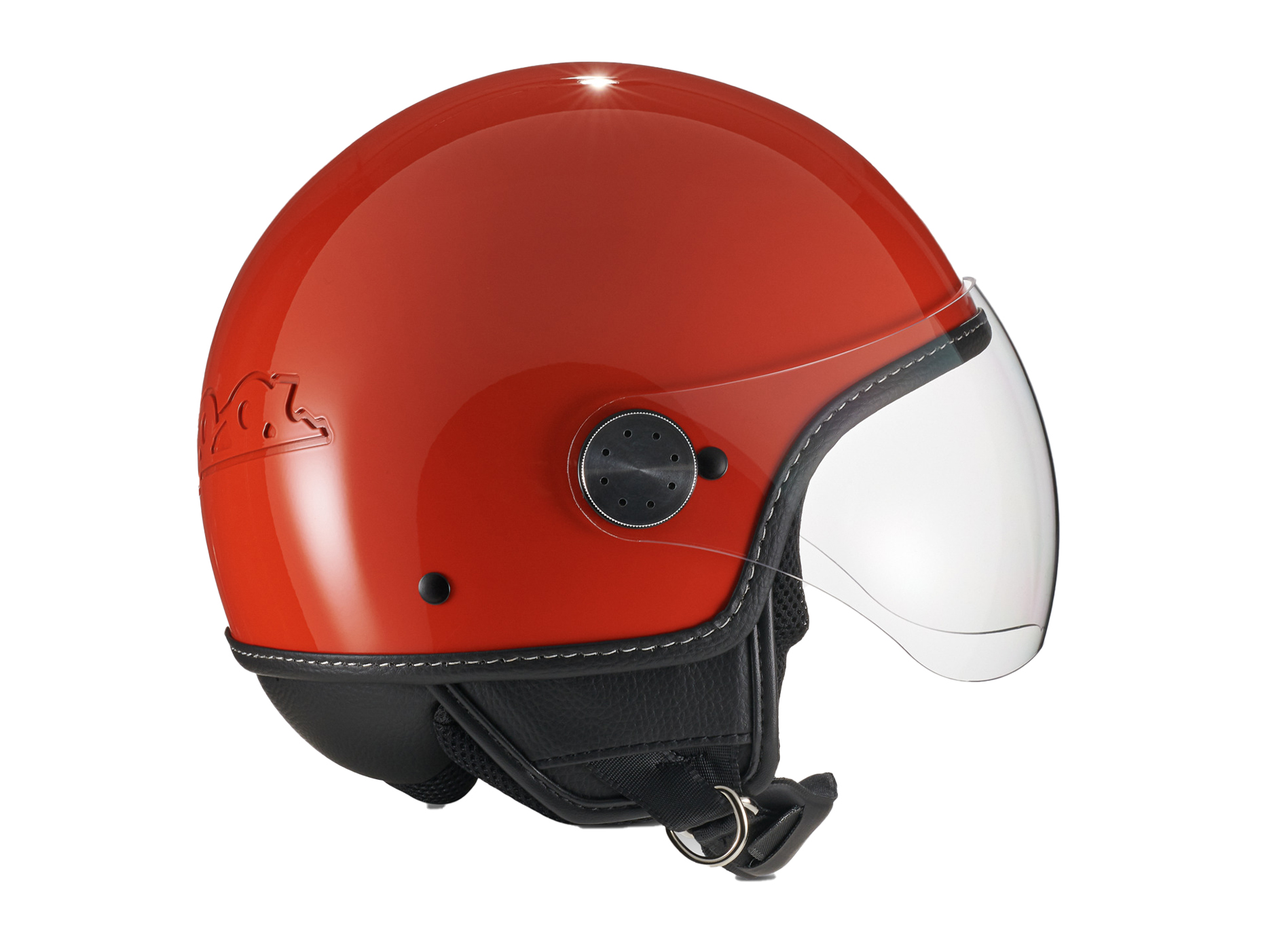 Vespa jet helmet Visor 4.0 orange impolsivo
