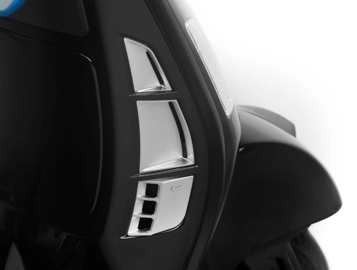 Ventilation grille RIZOMA luggage compartment for Vespa GTS/GTS Super/GTV 125-300cc (`23-), silver