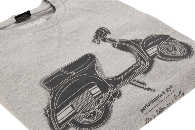 Sweatshirt "Life is better on a Rally", men gray