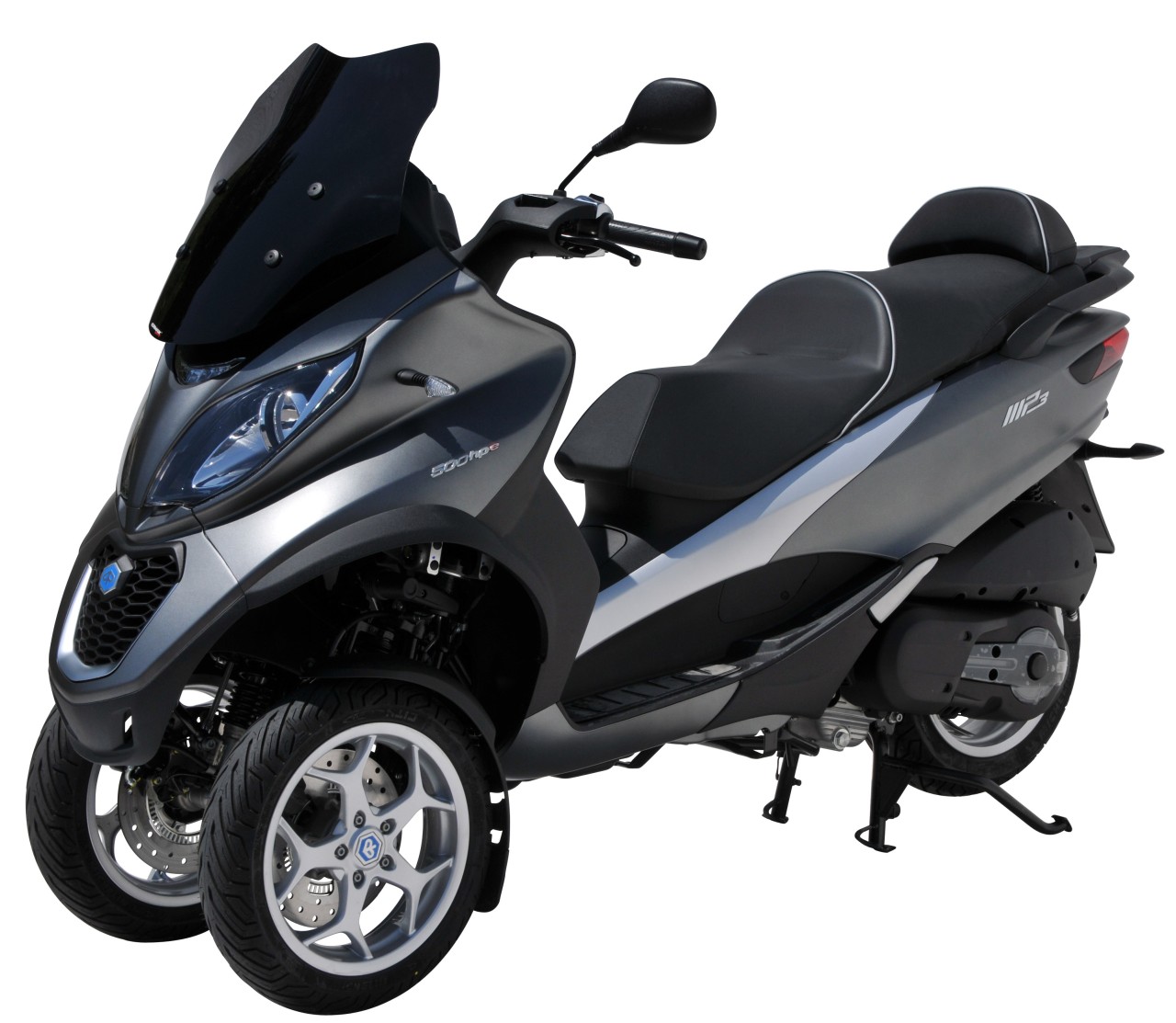 Windshield ERMAX Sport for Piaggio MP3 400 HPE (-22), black
