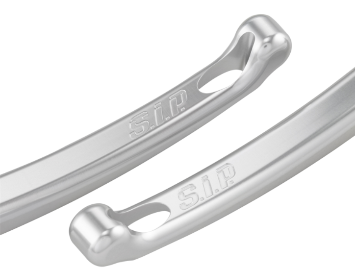 Sport lever set brake left/right for Vespa LX/LXV/S/Primavera/Sprint 50-150cc, silver