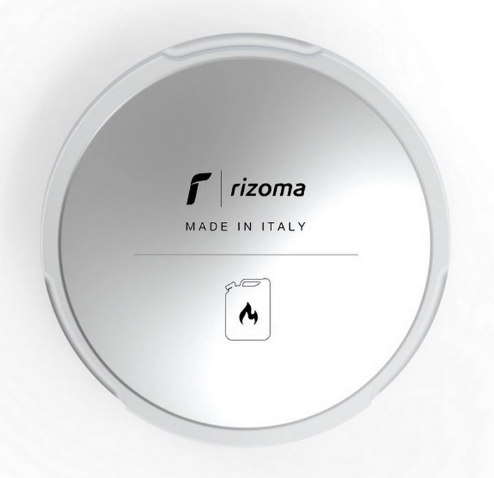 Tank cap RIZOMA for Vespa, silver