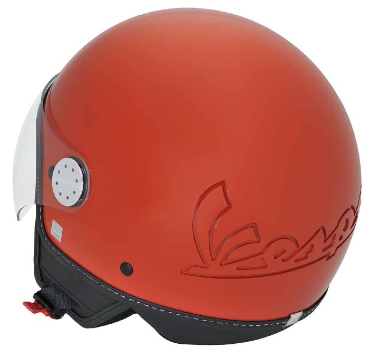 Vespa Open-Face Helmet, Vespa Long-Visor, orange brick/orange impulsivo (A11) - L2