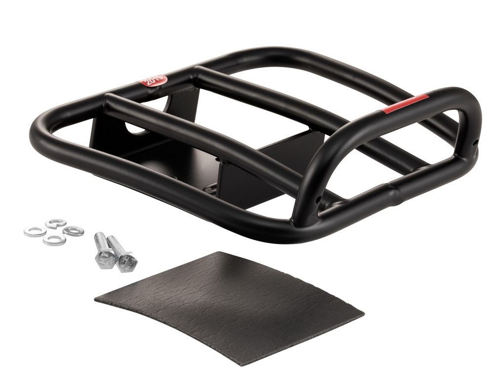 Rear luggage rack 70's for Vespa GTS / GTS Super HPE 125-300 ('19-), black matt