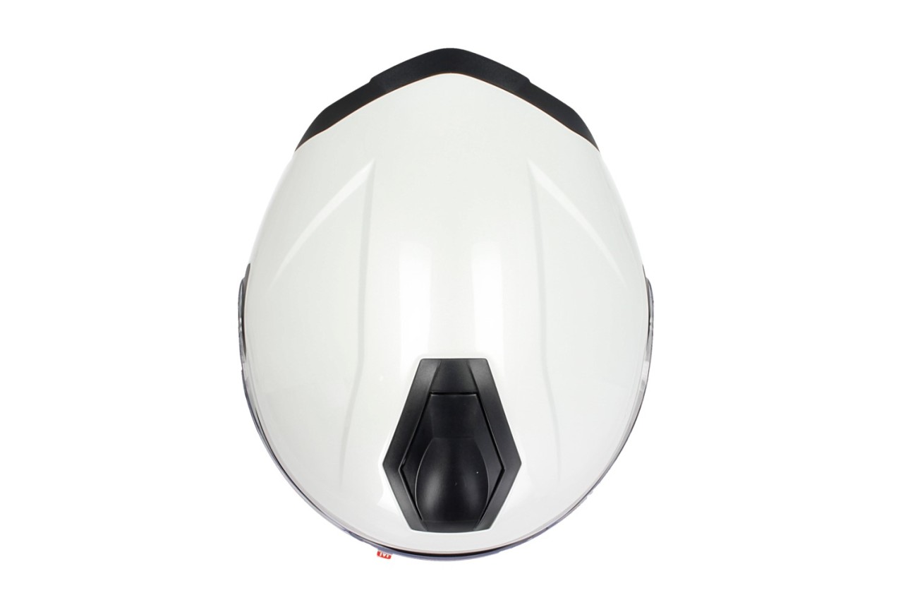 Piaggio Full Jet PFJ open-face helmet, glossy white