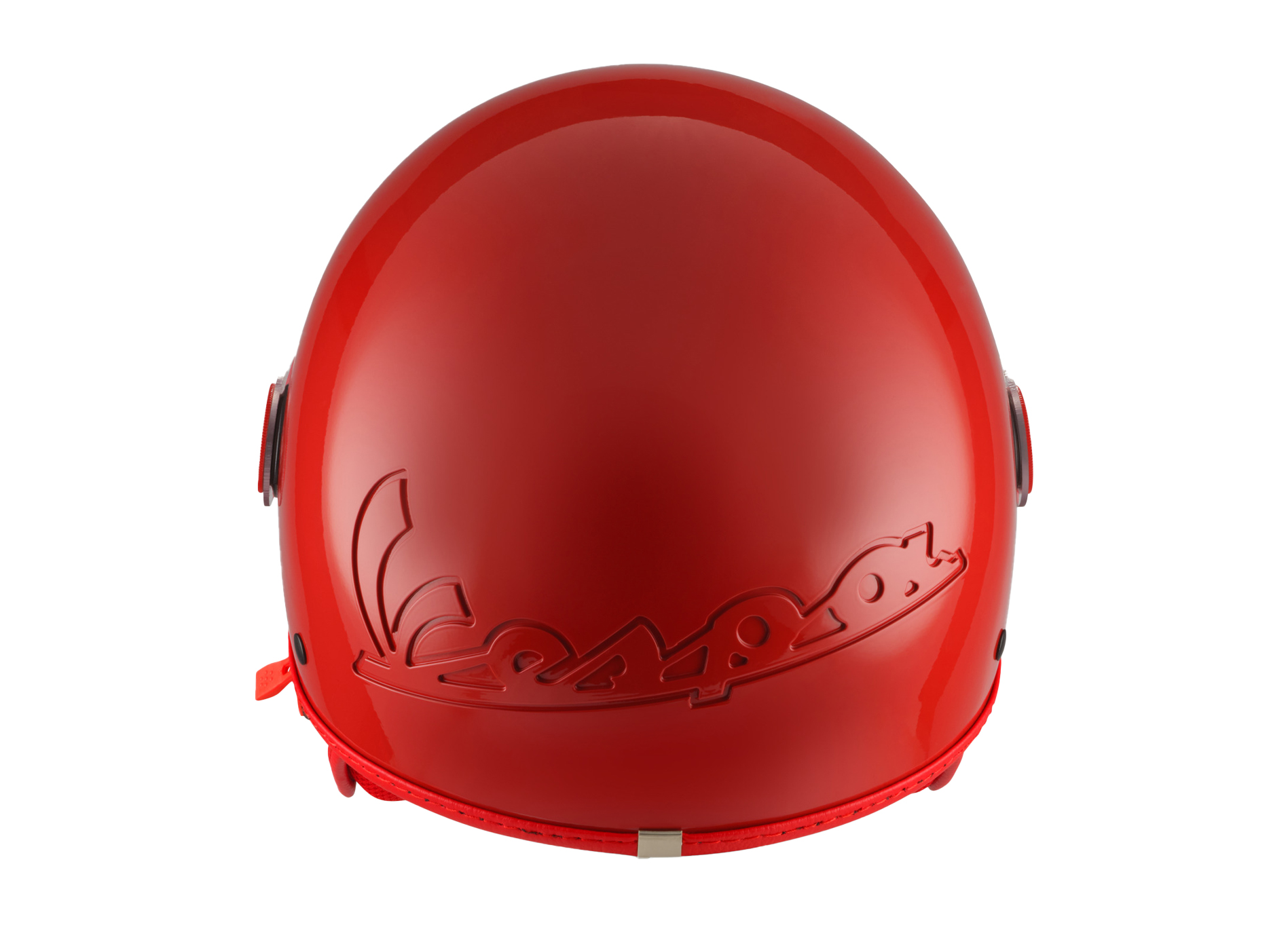 Vespa jet helmet Visor 4.0 red