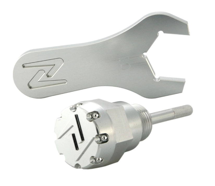 Oil filler plug engine oil, oil pan ZELIONI for Vespa, silver