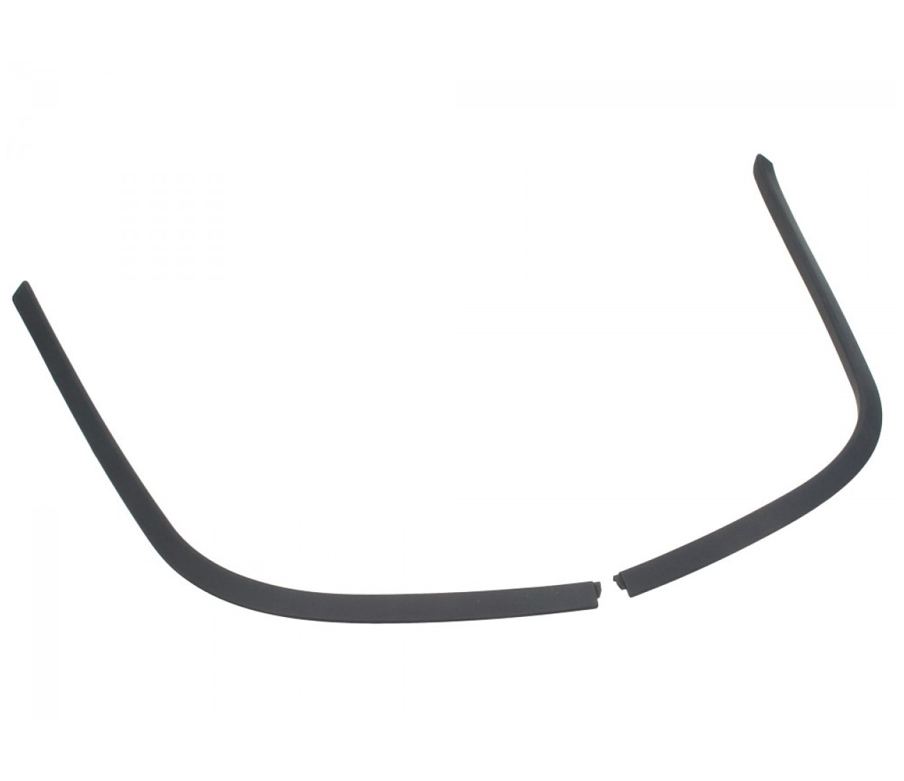 Edge protector bottom, black, for Vespa Primavera / Sprint 50-150 (from 2013-)