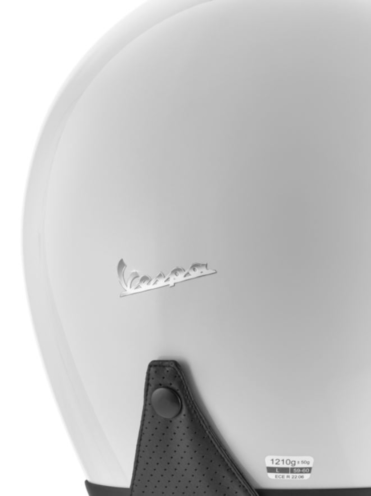 Vespa Versilia White Open-Face Helmet - L