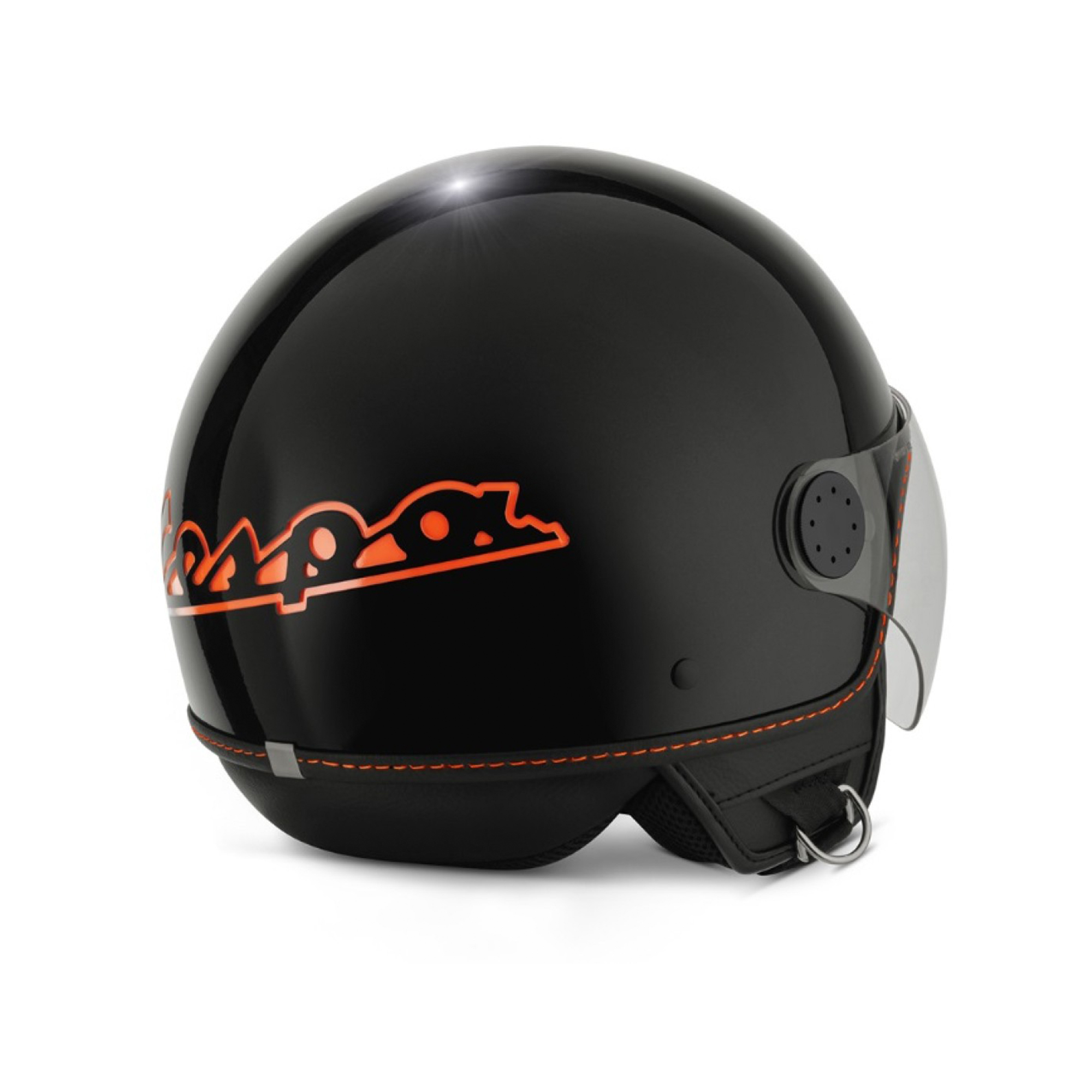 Vespa jet helmet Visor 4.0 orange impolsivo