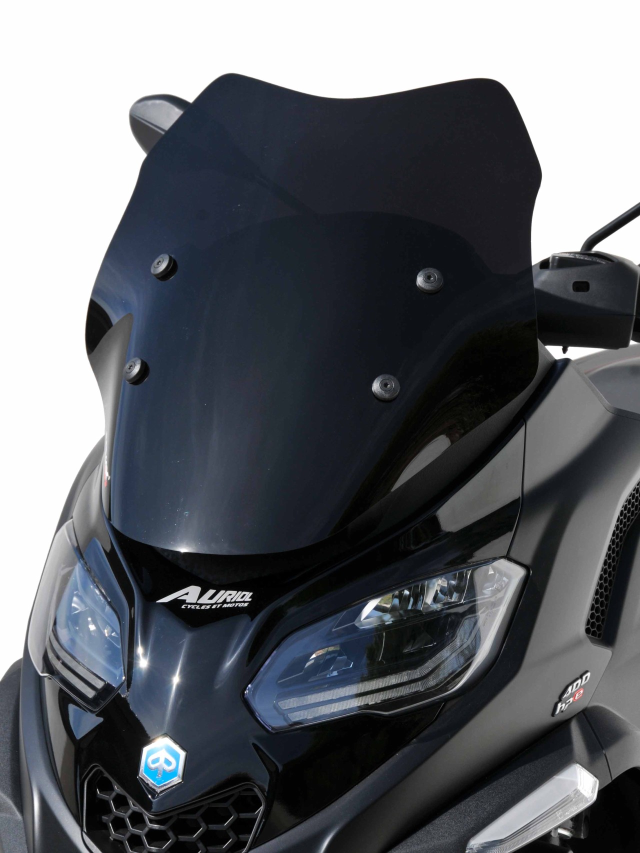 Windshield ERMAX Sport for Piaggio MP3 400 HPE (22-), black