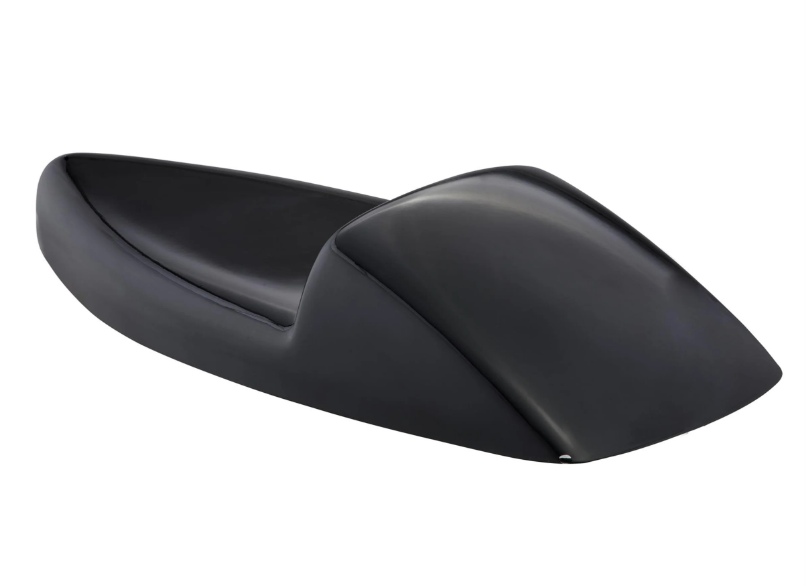 Sports seat "Race" for Vespa PX 80-200ccm, GRP, black