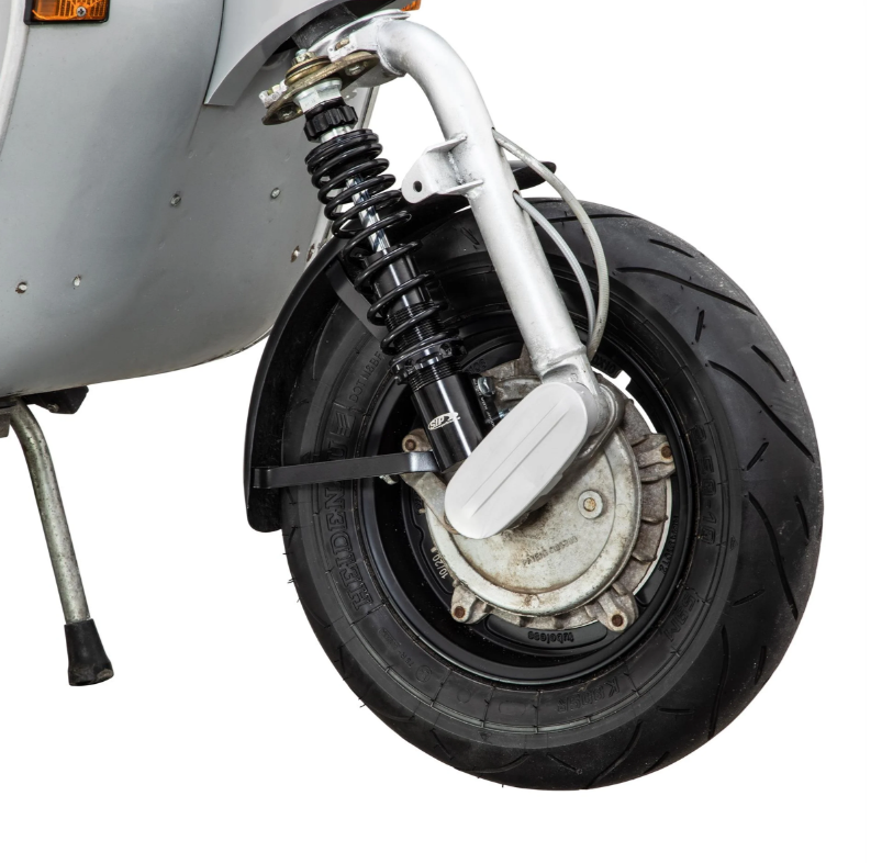 Mudguard Garelli Race EVO II for Vespa PX 80-200cc, GRP, black
