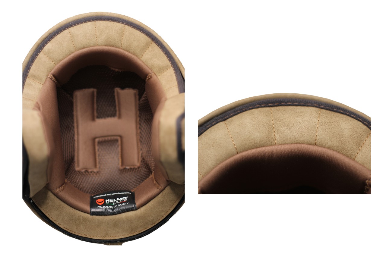 Helmo Milano inner padding beige for VaPensiero, Veloce