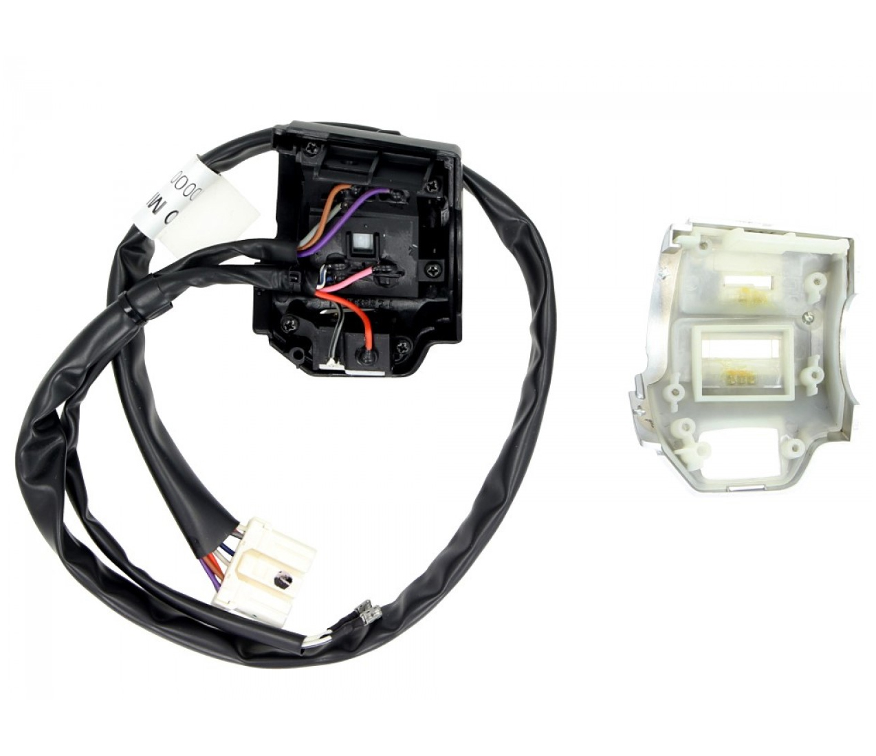 Switch housing, black matt for Vespa Primavera / Sprint