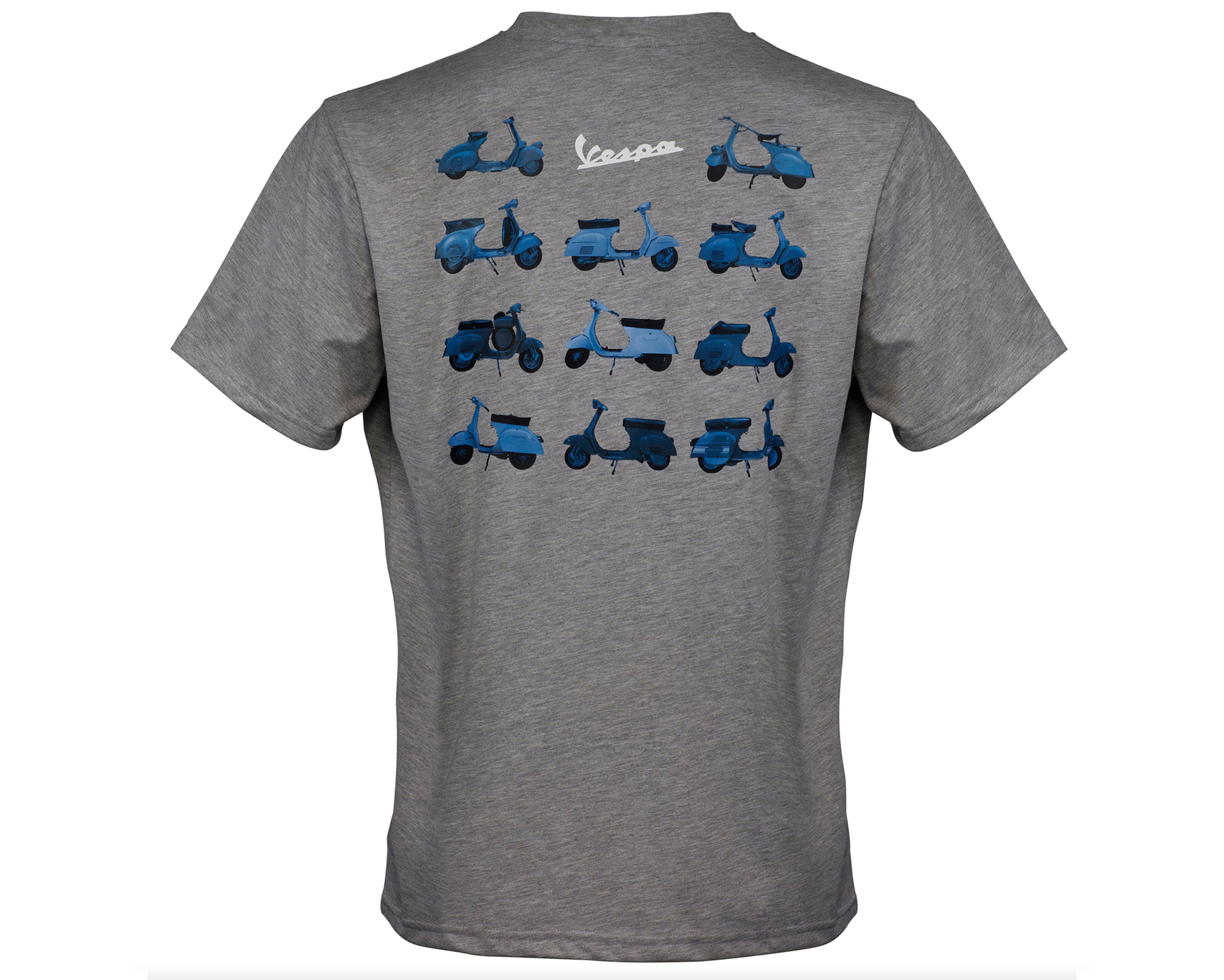 Vespa T-shirt Heritage - gray