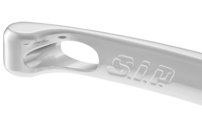 Sport lever set brake left/right for Vespa LX/LXV/S/Primavera/Sprint 50-150cc, silver