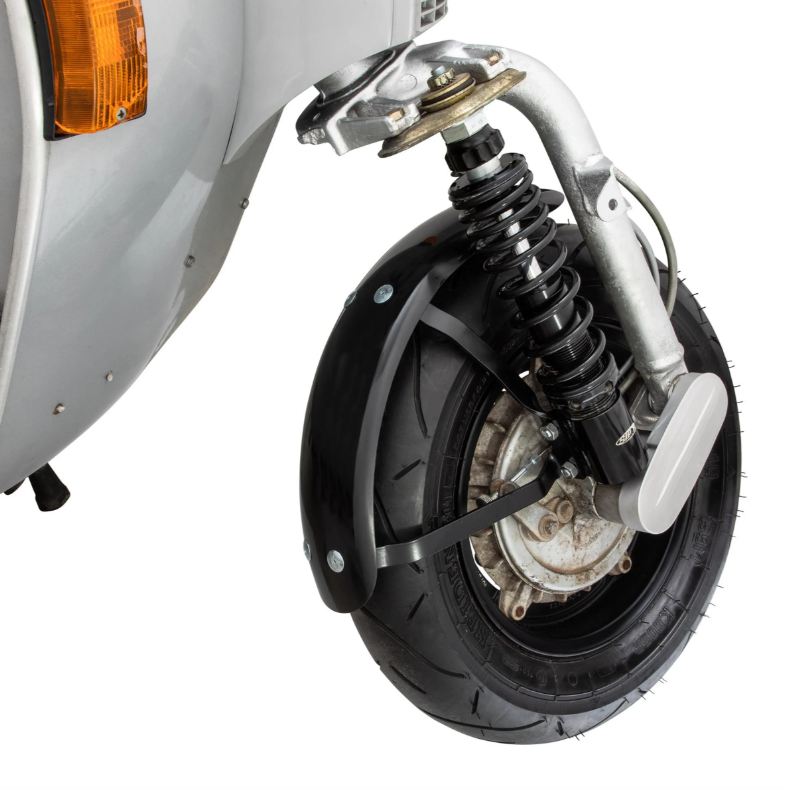 Mudguard Garelli Race EVO II for Vespa PX 80-200cc, GRP, black