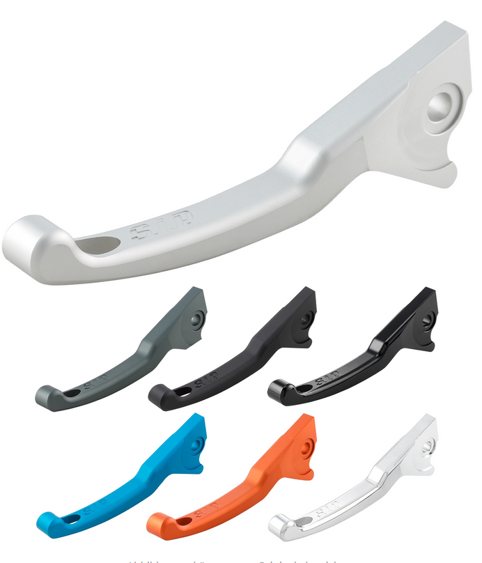 Sport lever set brake Shorty for Vespa LX /LXV /S /Primavera /Sprint 50-150ccm, black matt