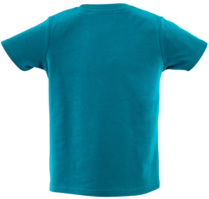Kids T-shirt "Elefantastic Trip!", turquoise