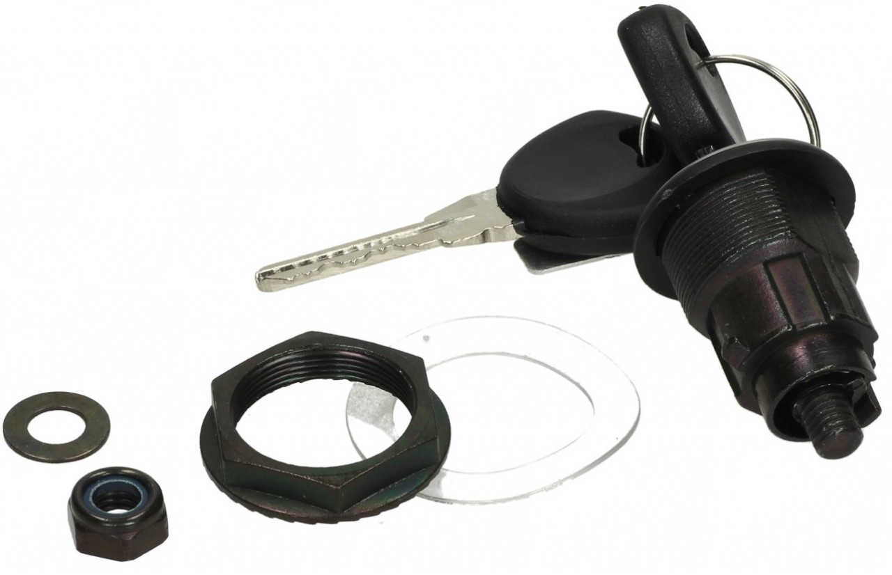 Replacement lock for original Piaggio and Vespa top cases