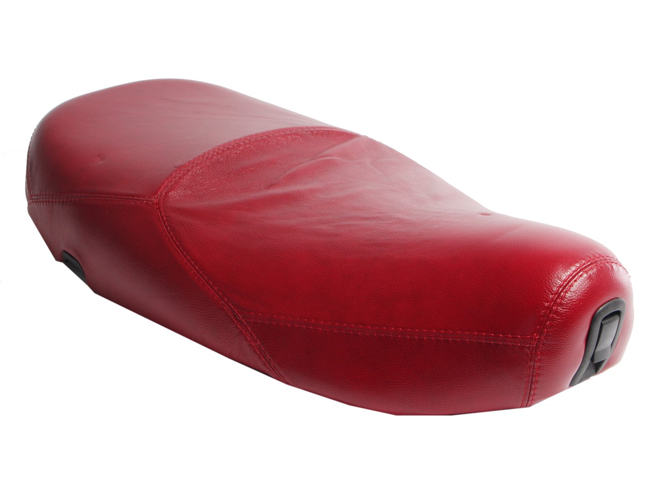 Vespa seat real leather red for LX 50-150cc Touring, ET2/ET4 /LX/LXV/S 50-150ccm-