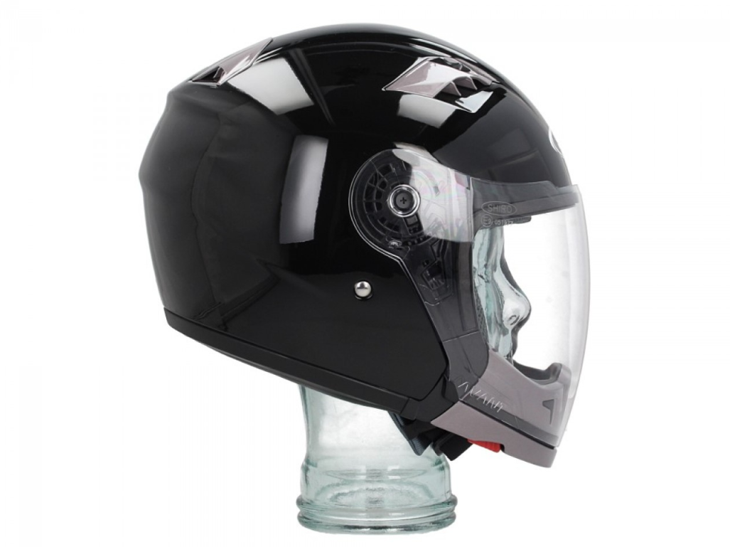 Shiro modular helmet, SH414, system, black