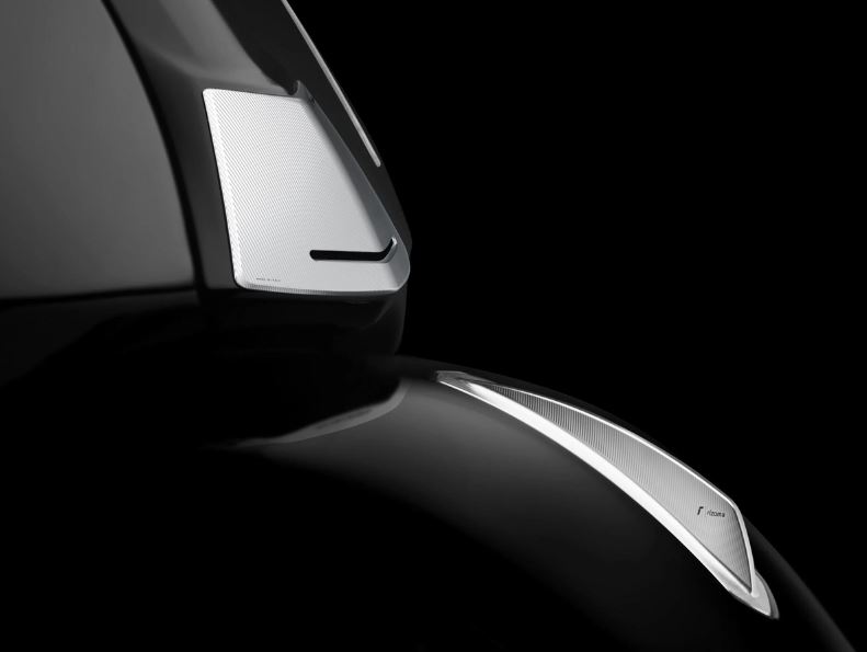 Mudguard nipple RIZOMA for Vespa GTS/GTS Super 125-300cc (`23-), silver