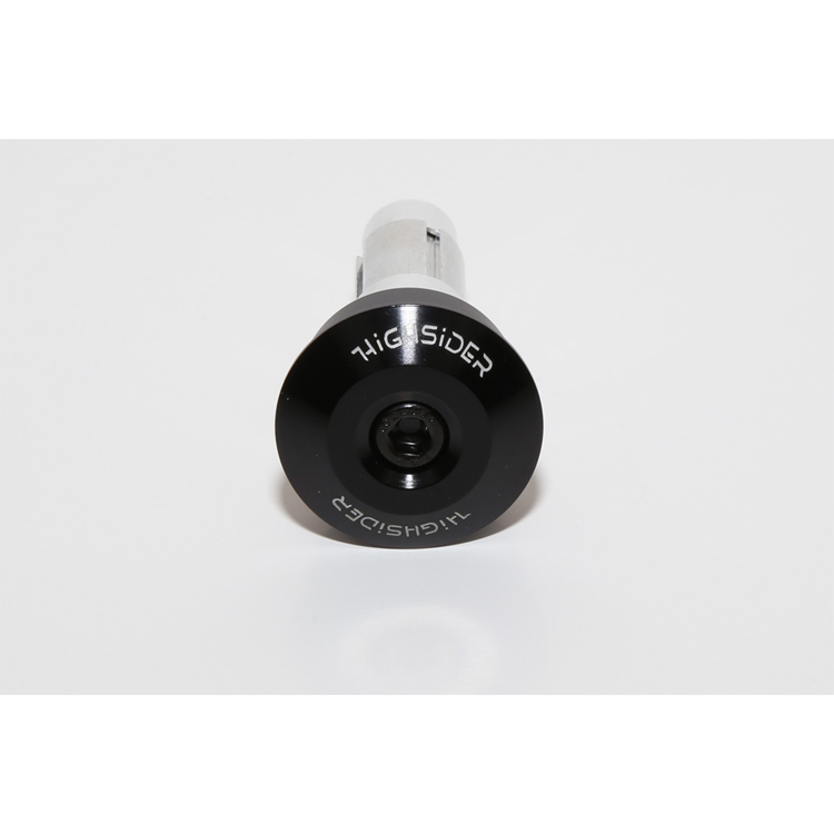 Mounting kit for handlebar end mirrors without handlebar end weights, black, Highsider DOT