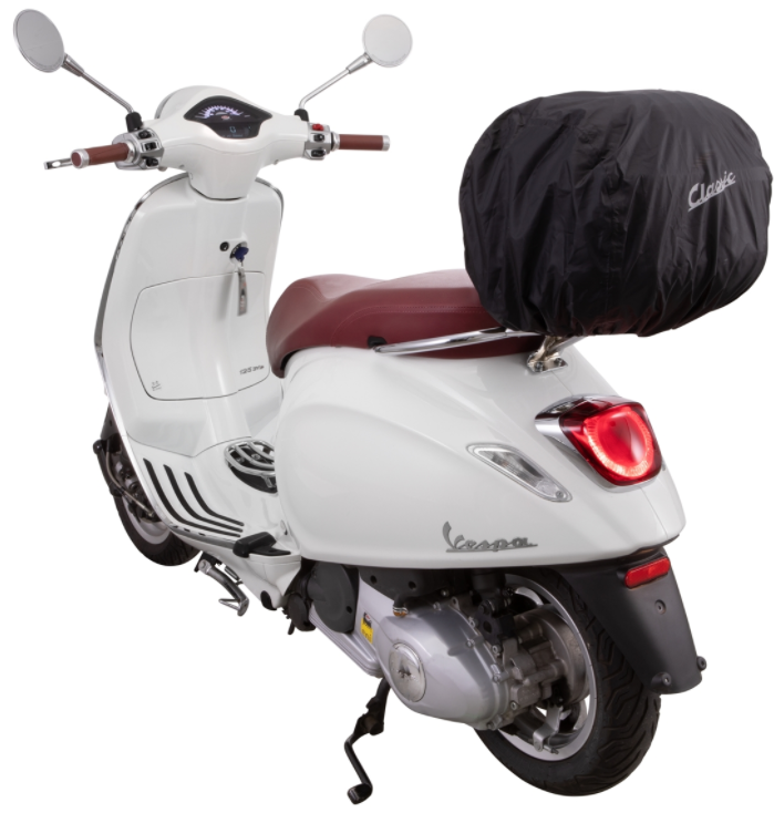 Luggage basket Classic for Vespa, dark brown