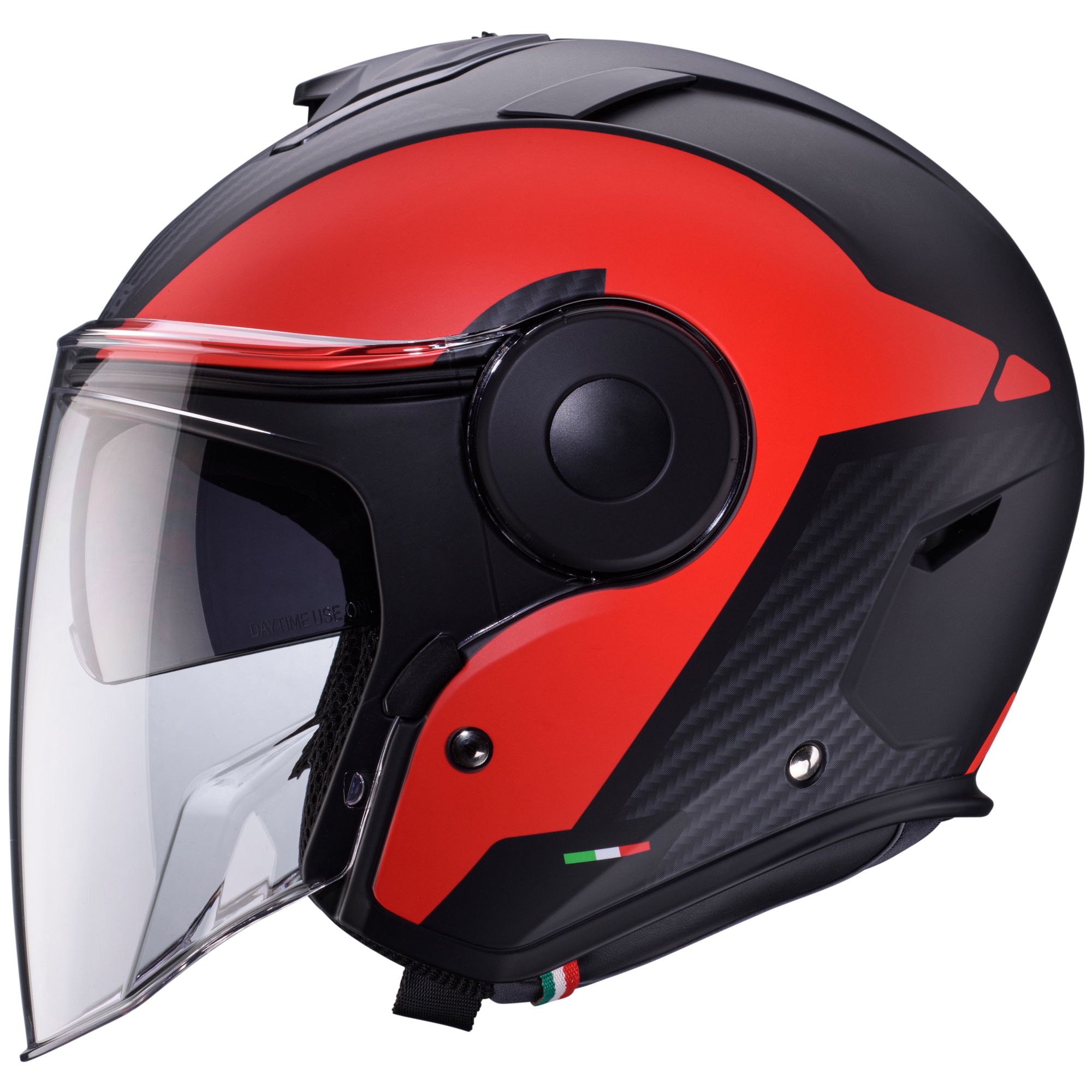 Caberg helmet Soho Milano black/red