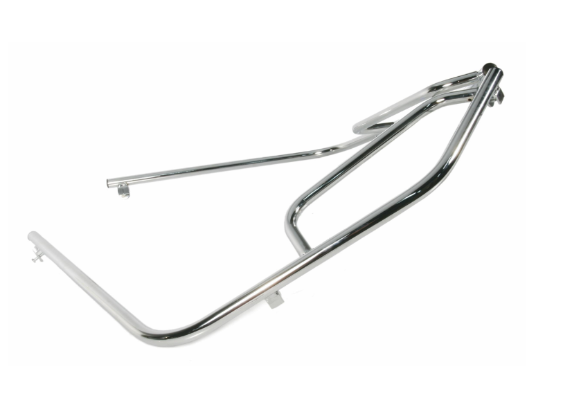 Crash bar leg shield Traveller for Vespa PX 80-200cc, chrome
