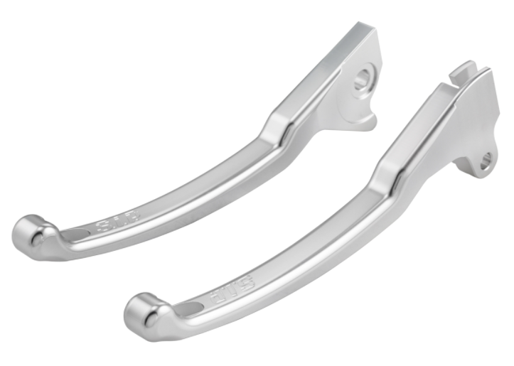 Sport lever set brake left/right for Vespa LX/LXV/S/Primavera/Sprint 50-150cc, silver