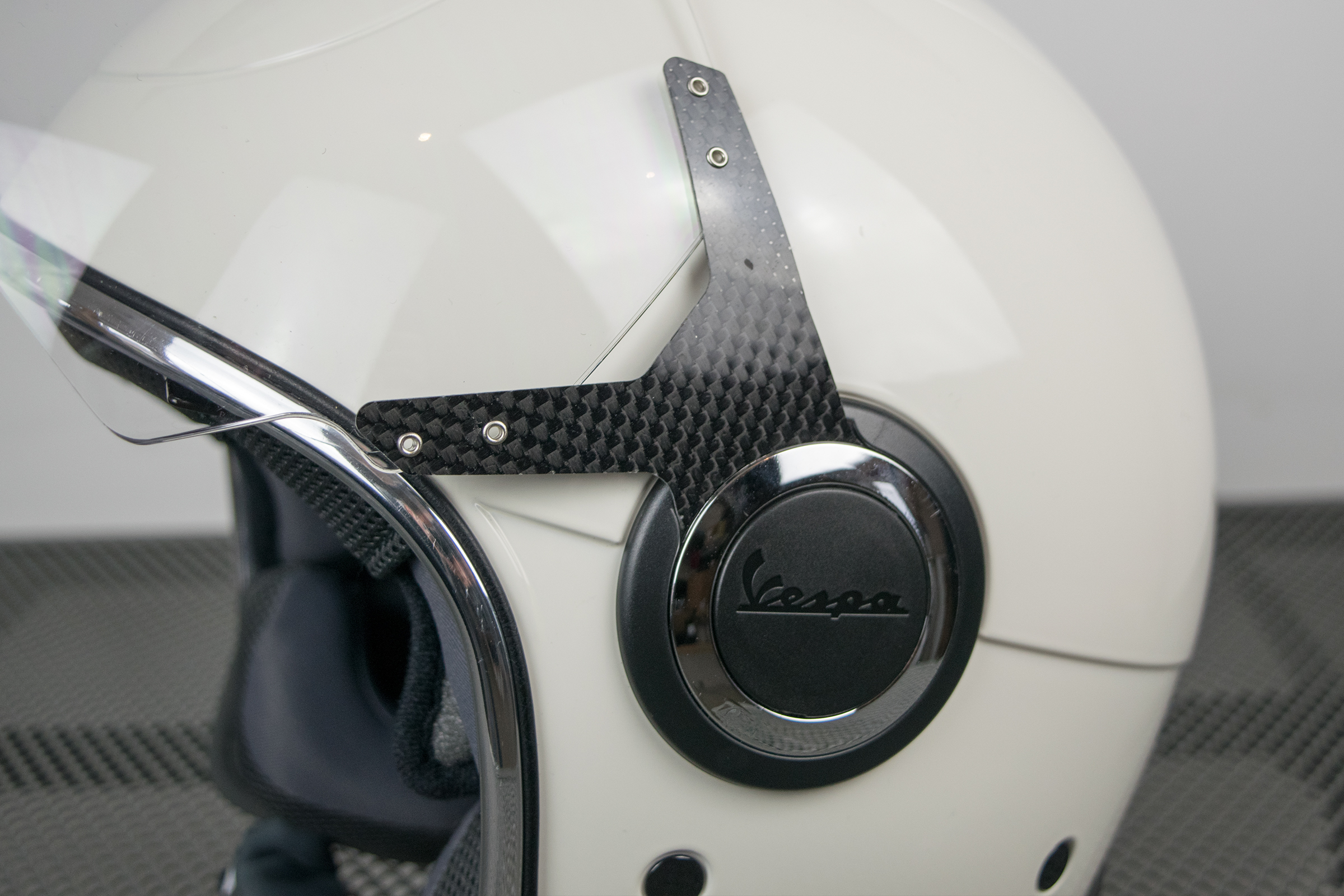 Vespa jet helmet VJ white